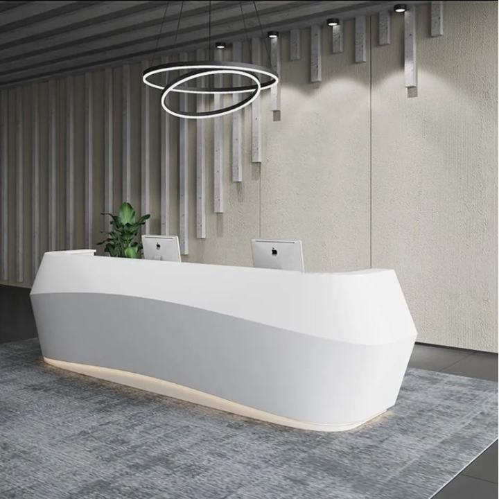 Flow Oval Karşılama Bankosu