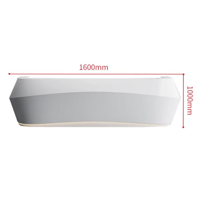 Flow Oval Karşılama Bankosu